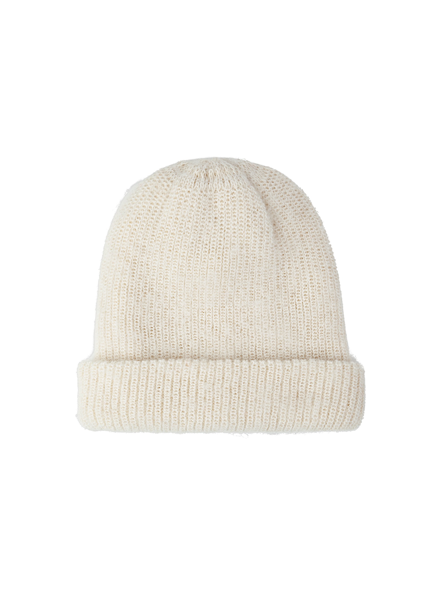 Knitted Hat Off White